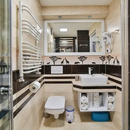 Dağ evi Komfort Przy Parku Zdrojowym Rabka-Zdrój